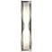 Dune Large Sconce - Sterling Finish - Opal Glass