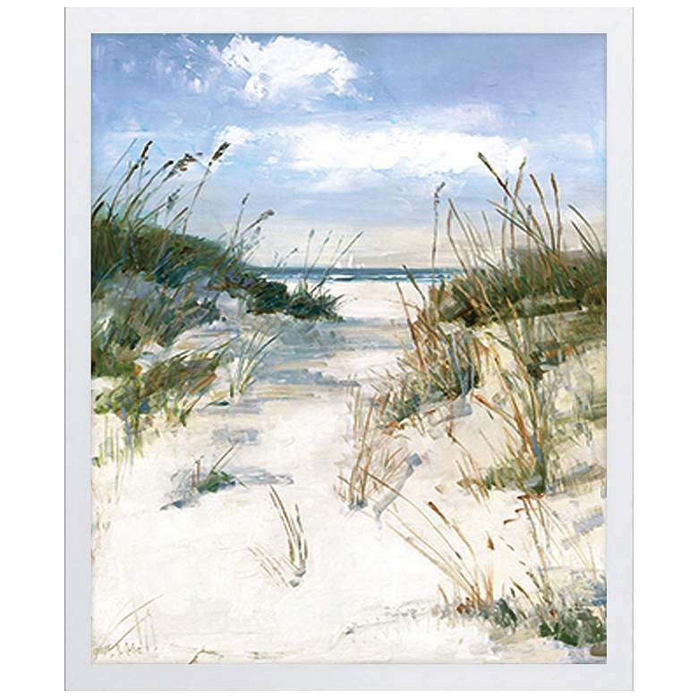 Image 1 Dune View 25"W x 31"H Framed Art