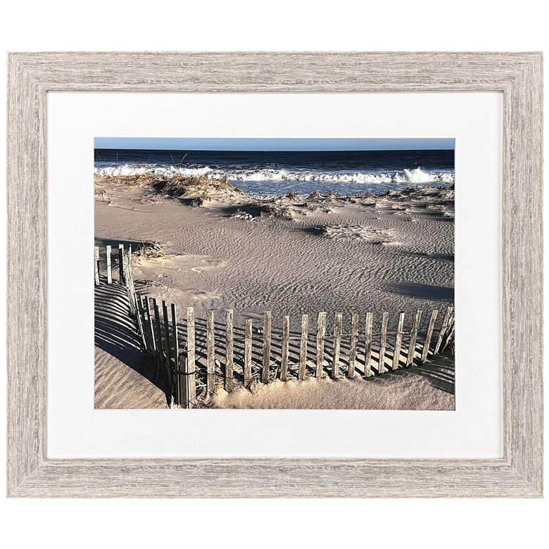 Image 1 Dunes and Sea I 34"W x 28"H Framed Wall Art