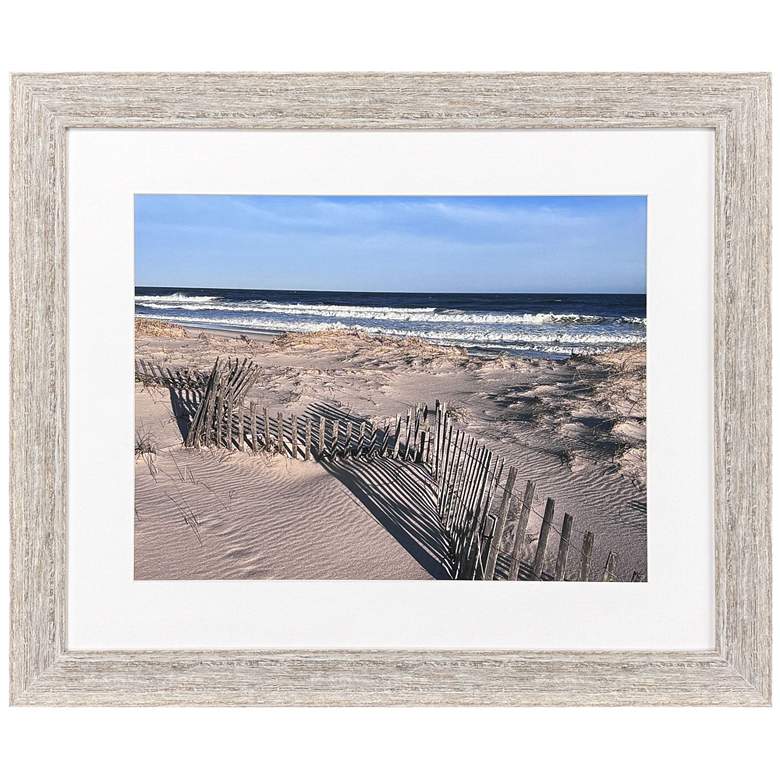 Image 1 Dunes and Sea II 34"W x 28"H Framed Wall Art