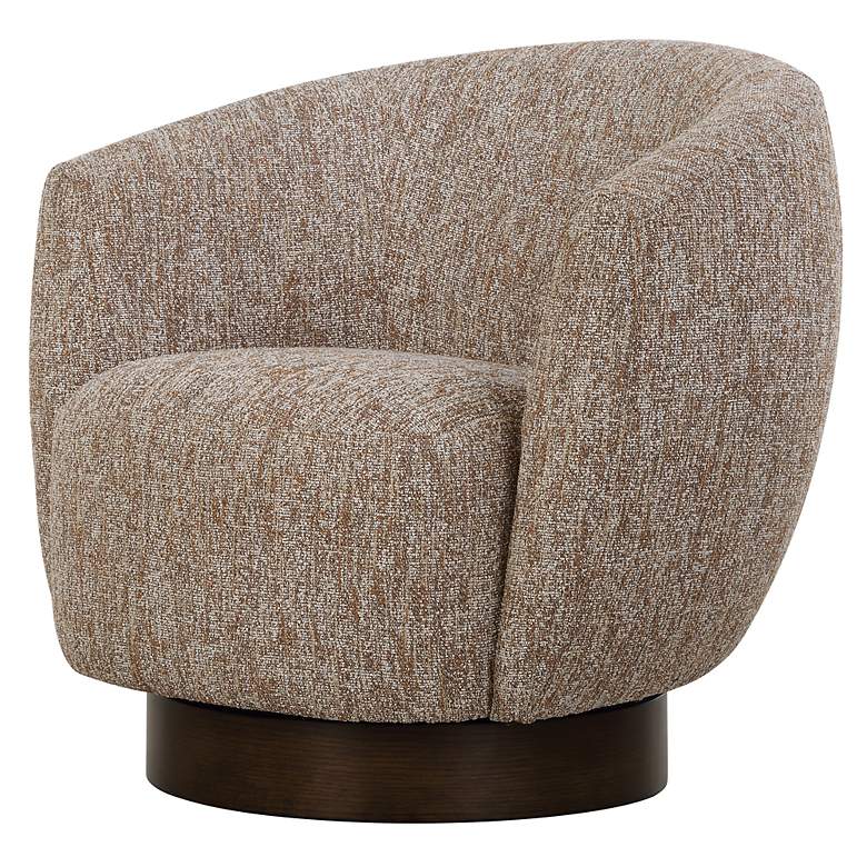 Image 4 Dunes Cocoa Swivel Chair more views