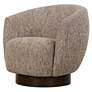 4_Dunes Cocoa Swivel Chair more views