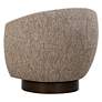 6_Dunes Cocoa Swivel Chair more views