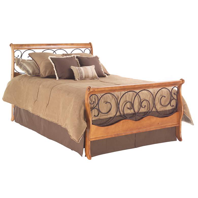 Image 1 Dunhill Sleigh Bed (Queen)