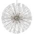 Dunkirk 40" Wide Polished Nickel 16-Light Sputnik Chandelier