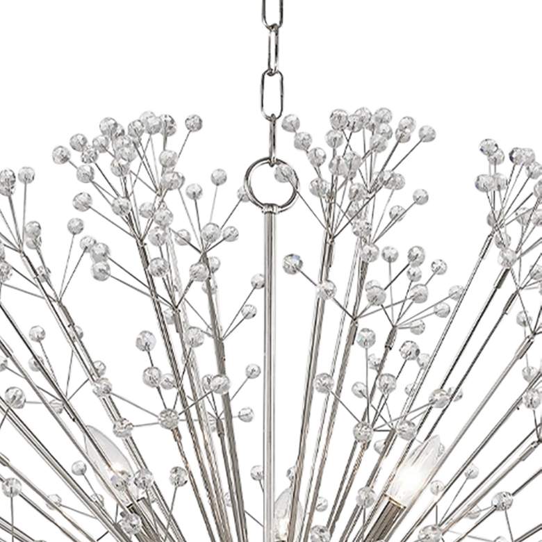 Image 4 Dunkirk 40" Wide Polished Nickel 16-Light Sputnik Chandelier more views