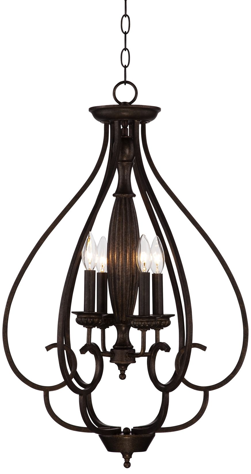 bronze entryway light