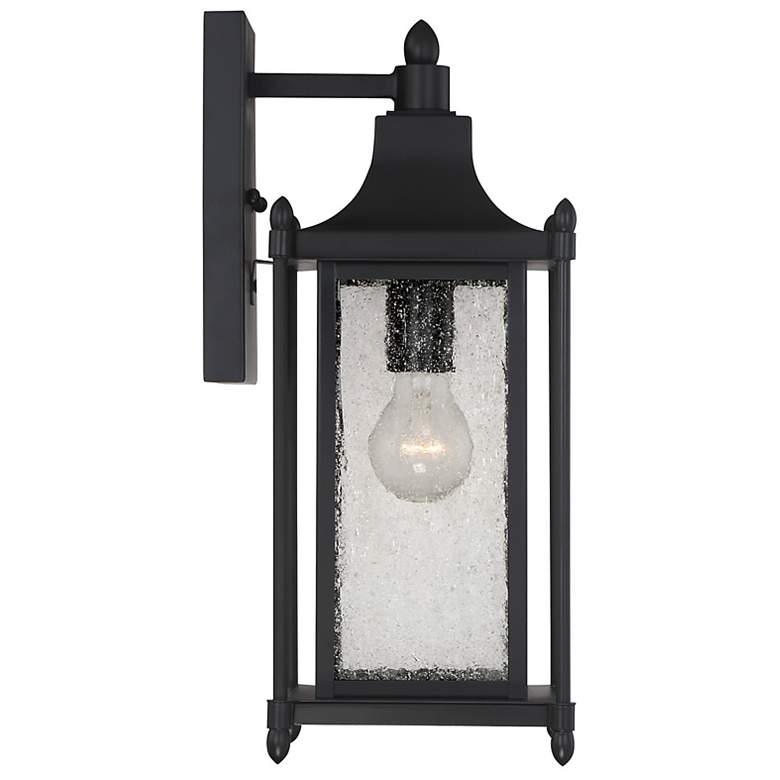 Image 5 Dunnmore 1-Light Outdoor Wall Lantern in Black more views