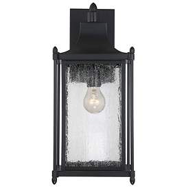 Image1 of Dunnmore 1-Light Outdoor Wall Lantern in Black