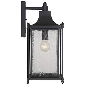 Image5 of Dunnmore 1-Light Outdoor Wall Lantern in Black more views