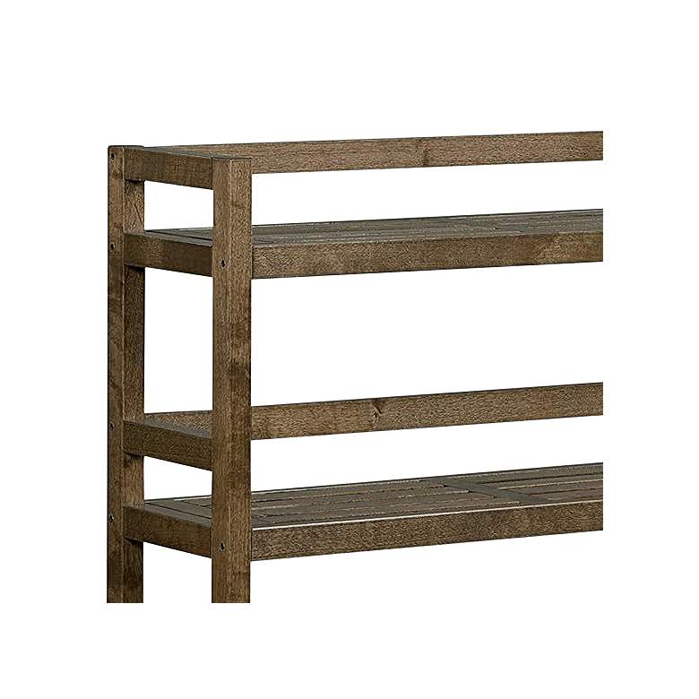 Image 2 Dunnsville 28 1/4" Wide Chestnut Toilet Storage Organizer more views