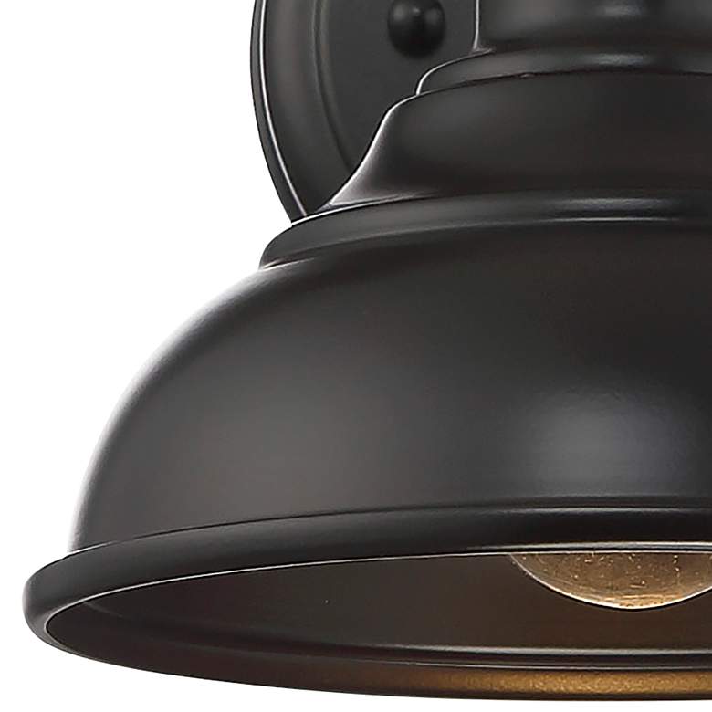 Image 2 Dunston 7 1/2" High English Bronze Outdoor Wall Light more views