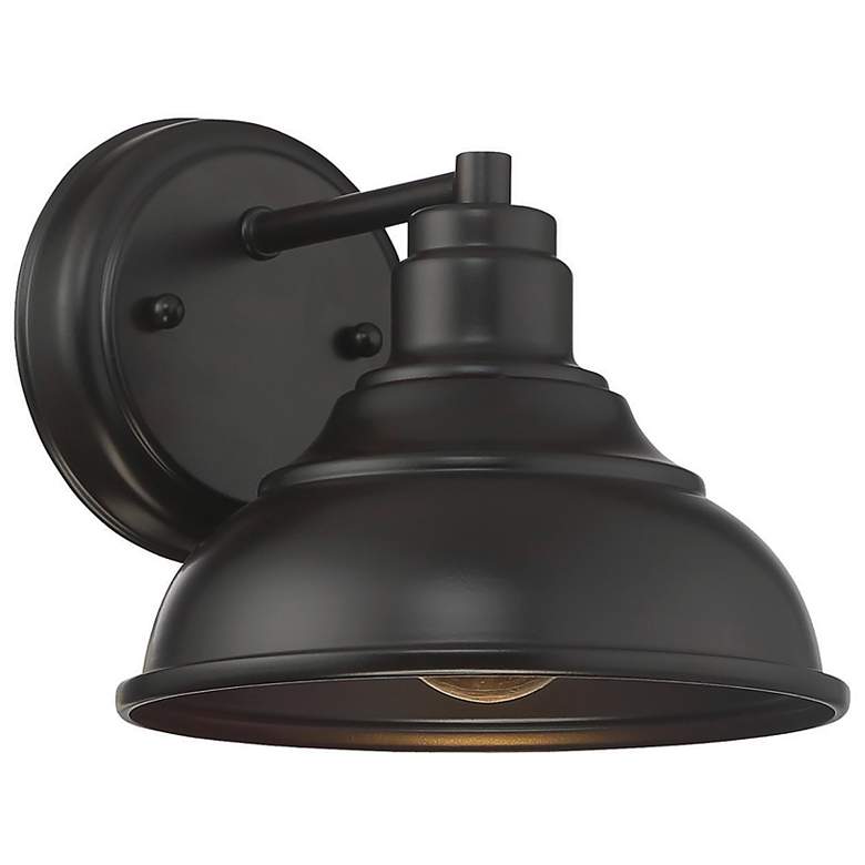 Image 5 Dunston 7 1/2" High English Bronze Outdoor Wall Light more views