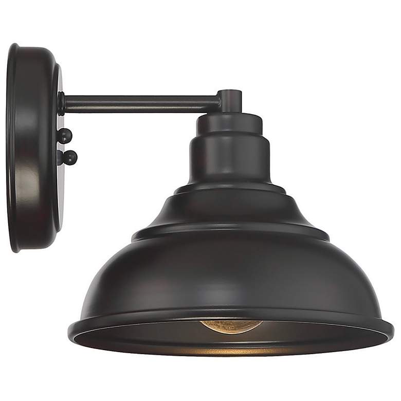 Image 6 Dunston 7 1/2" High English Bronze Outdoor Wall Light more views