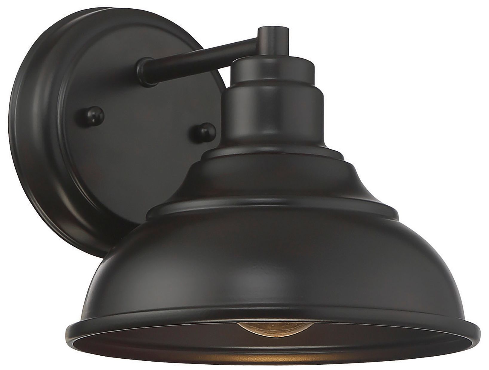 Image 5 Dunston DS 1-Light Dark Sky Wall Lantern in English Bronze more views