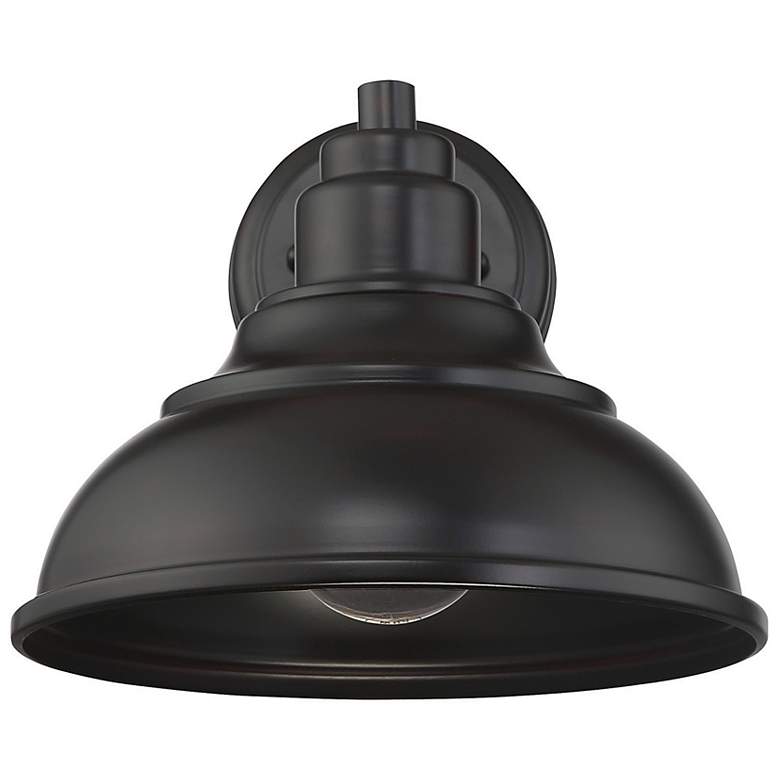 Image 3 Dunston DS 1-Light Dark Sky Wall Lantern in English Bronze more views