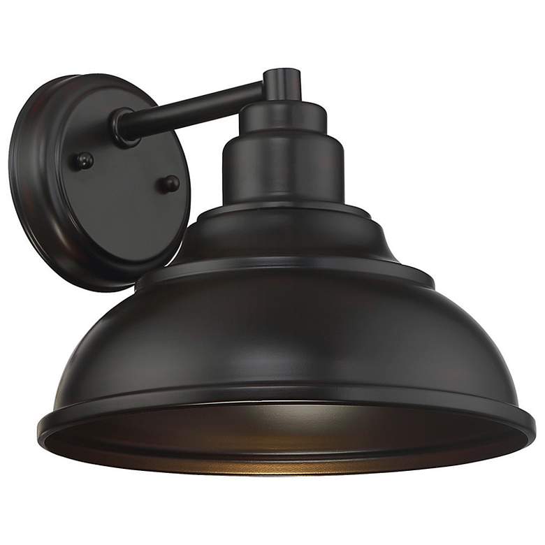 Image 5 Dunston DS 1-Light Dark Sky Wall Lantern in English Bronze more views