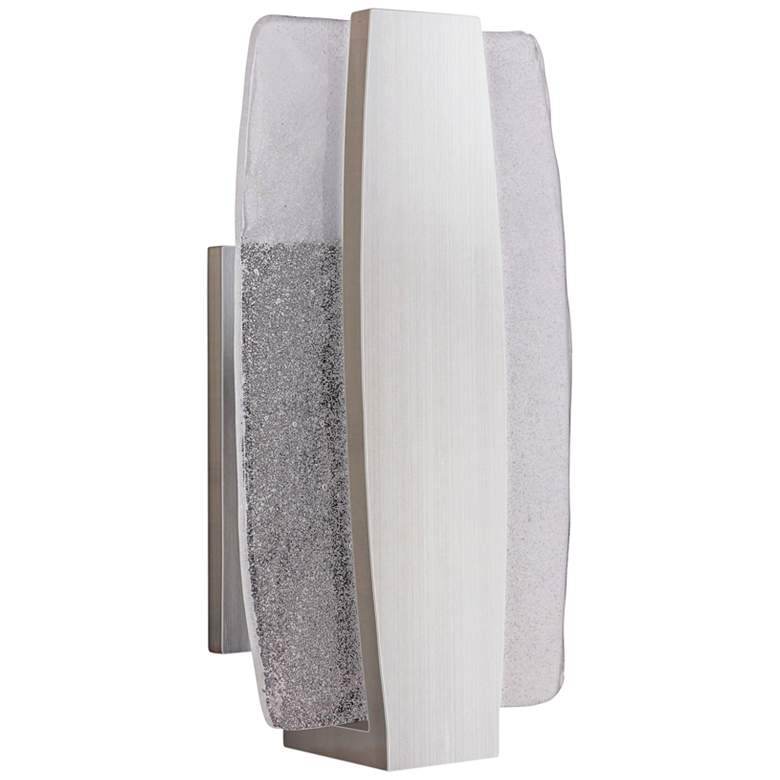Image 1 Duo 11" High Stainless Steel LED Pocket Outdoor Wall Light