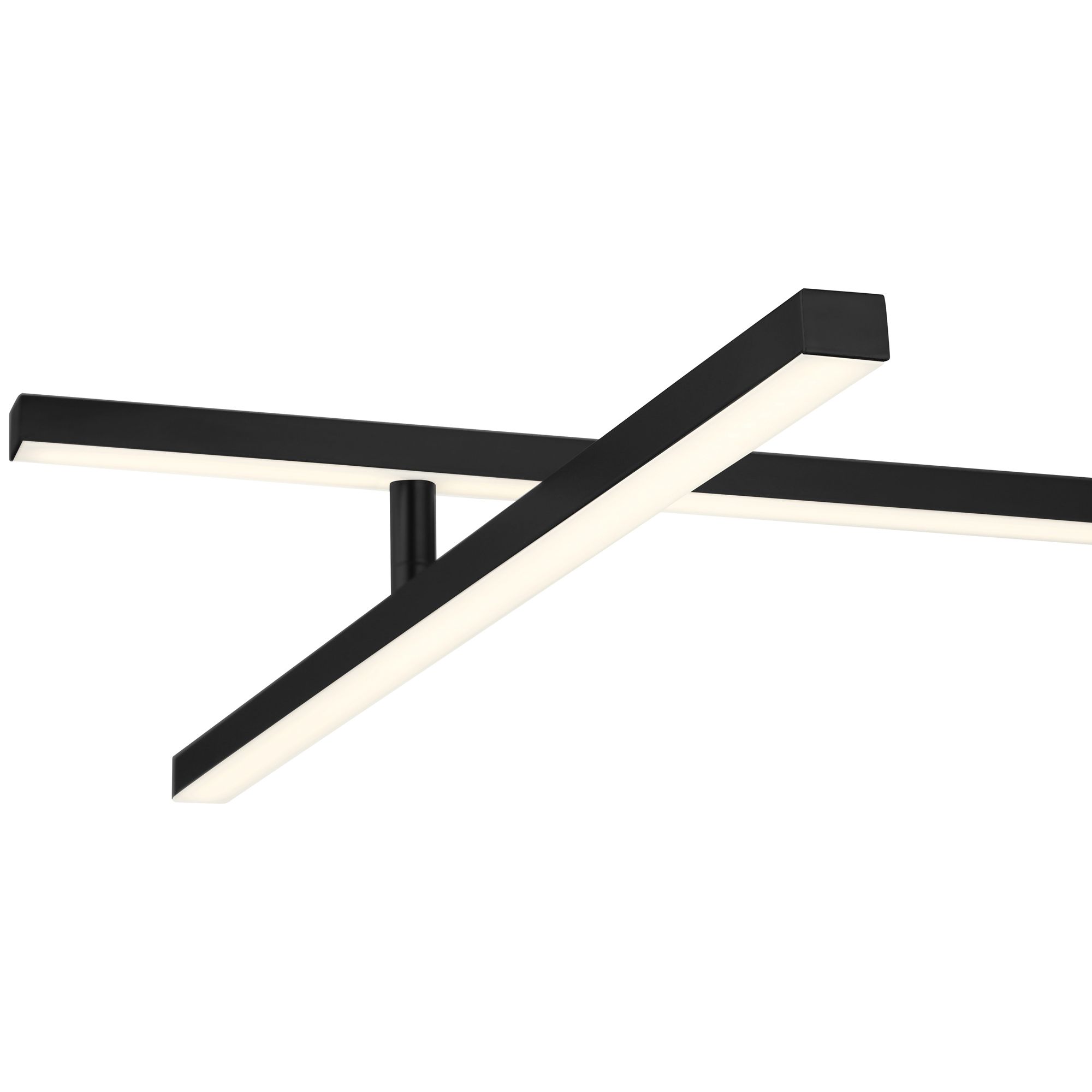 Image 4 Duo - Adjustable LED Semi-Flush, Track - Matte Black - 29 W more views