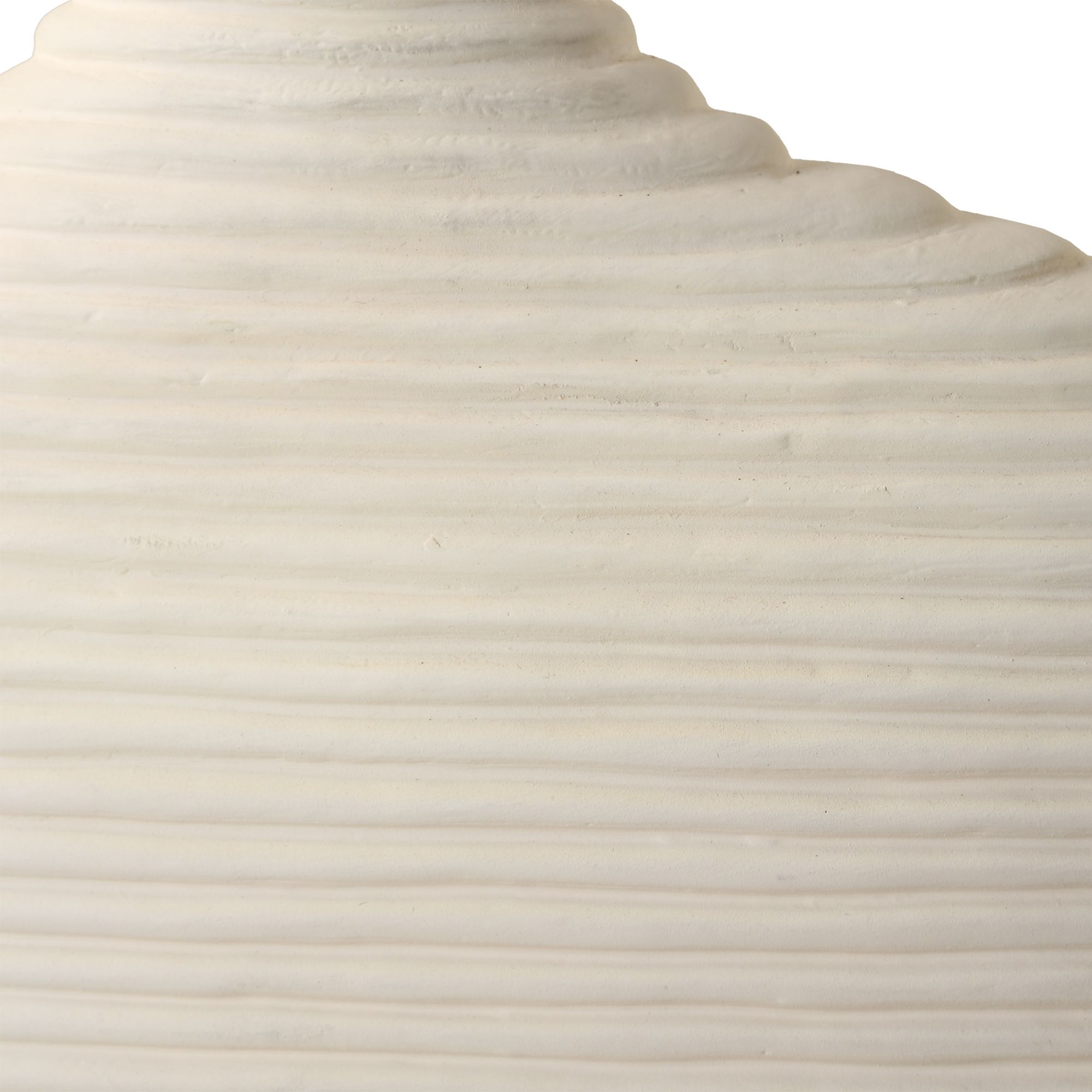 Image 4 Duostacked Set of Matte White Ceramic Vases more views