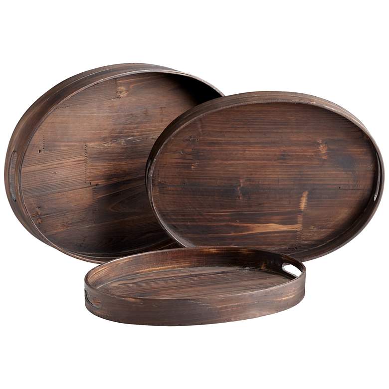 Image 1 Dupre Set of 3 Oval Trays