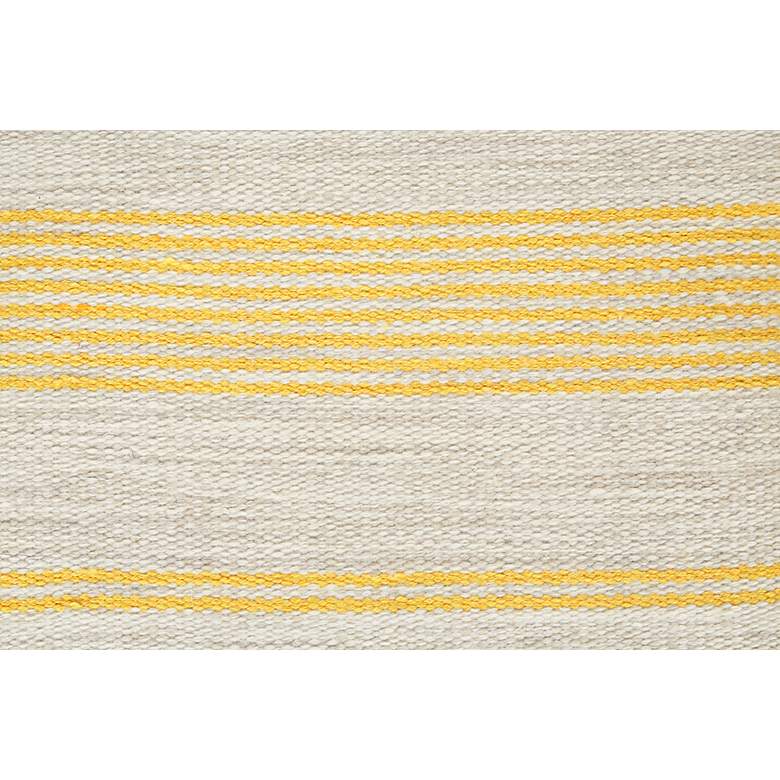 Image 3 Duprine 7220560 5'x8' Sun Yellow and Ivory Outdoor Area Rug more views
