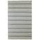 Duprine Stripes Flatweave Blue Area Rug 0560F 5' x 8'