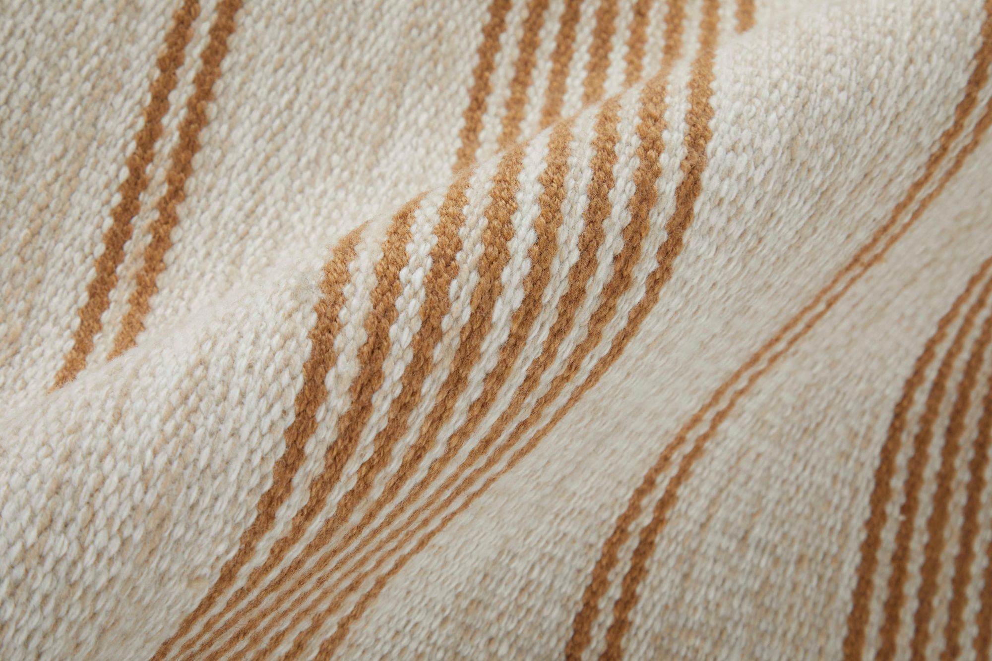Image 5 Duprine Stripes Flatweave Ivory Area Rug 0560F 5' x 8' more views
