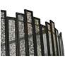 5_Durail 15 3/4" Wide Matte Black 4-Light Drum Chandelier more views