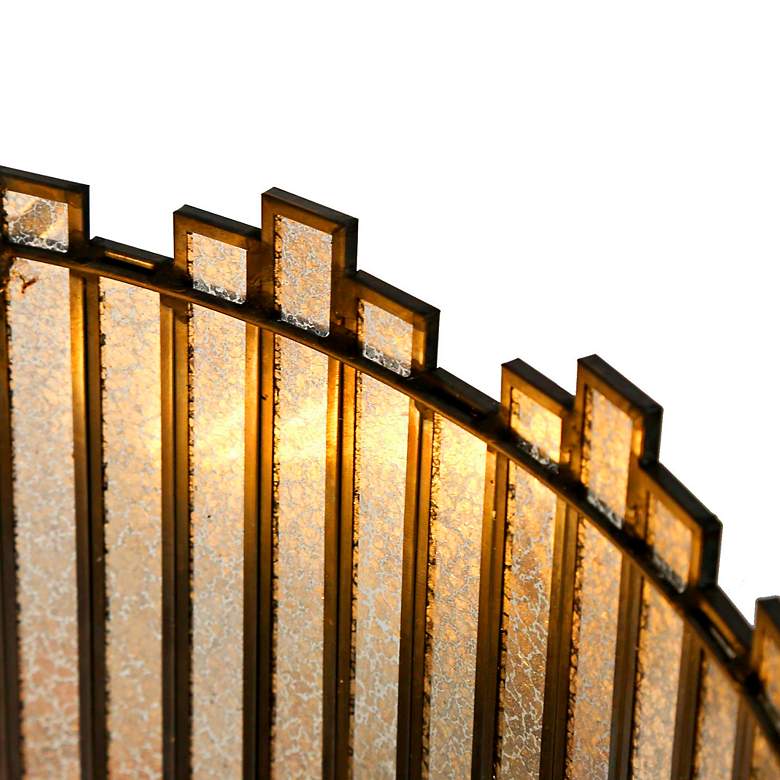 Image 7 Durail 15 3/4" Wide Matte Black 4-Light Drum Chandelier more views