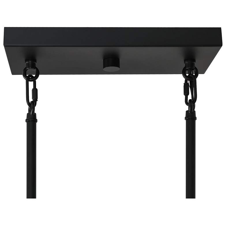 Image 4 Durail 3-Light Black Island Chandelier more views