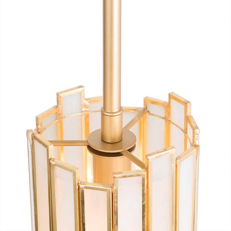 Image 3 Durail 4 1/4" Wide Tiffany Gold Mini Pendant Light more views