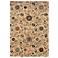 Durand Collection Meadow Ivory and Green Area Rug
