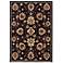 Durand Collection Night Blossom Beige Area Rug