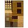 Durand Collection Spencer Green and Brown Area Rug