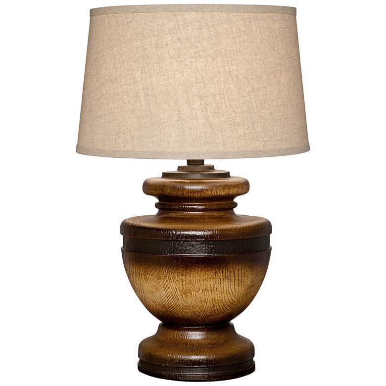 Image 1 Durango Dark walnut LED Urn Table Lamp