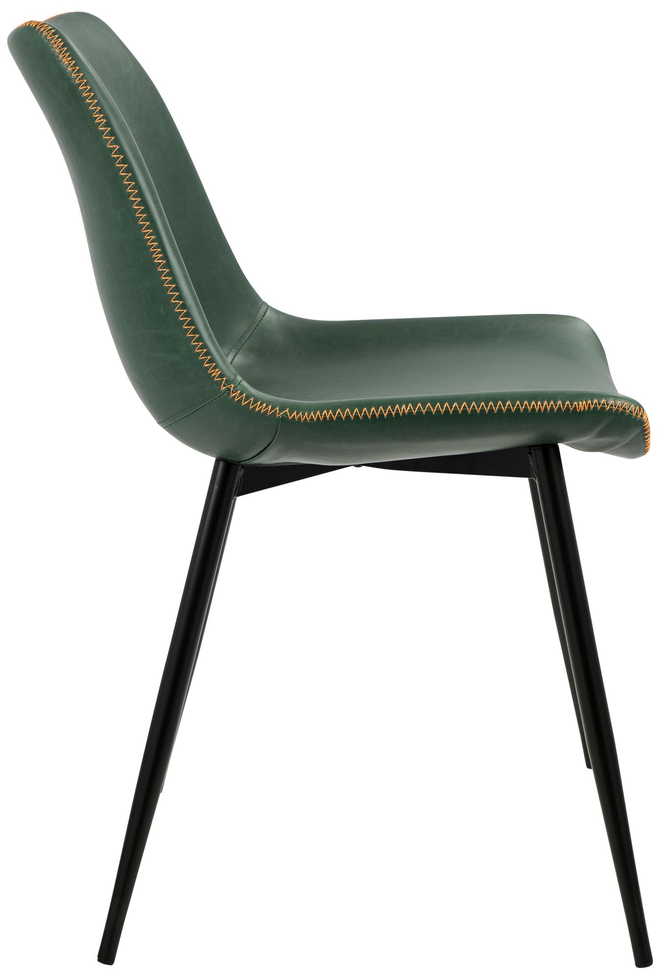 faux leather green dining chairs