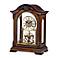 Durant Walnut 11 1/2" High Chiming Anniversary Table Clock