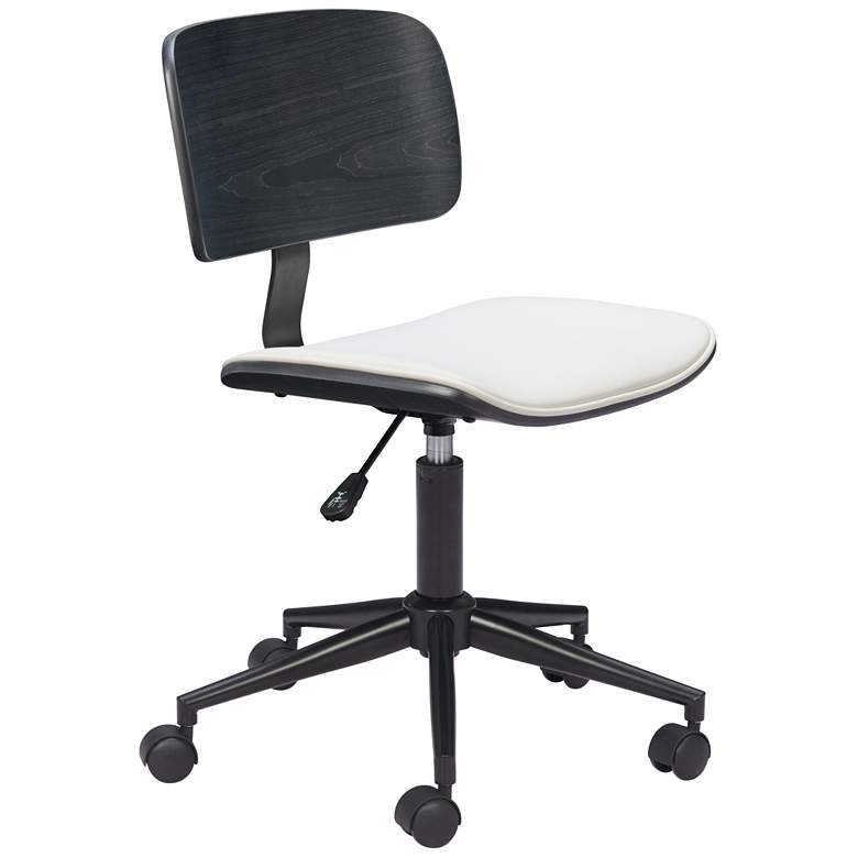 Image 1 Duravel Office Chair White & Black