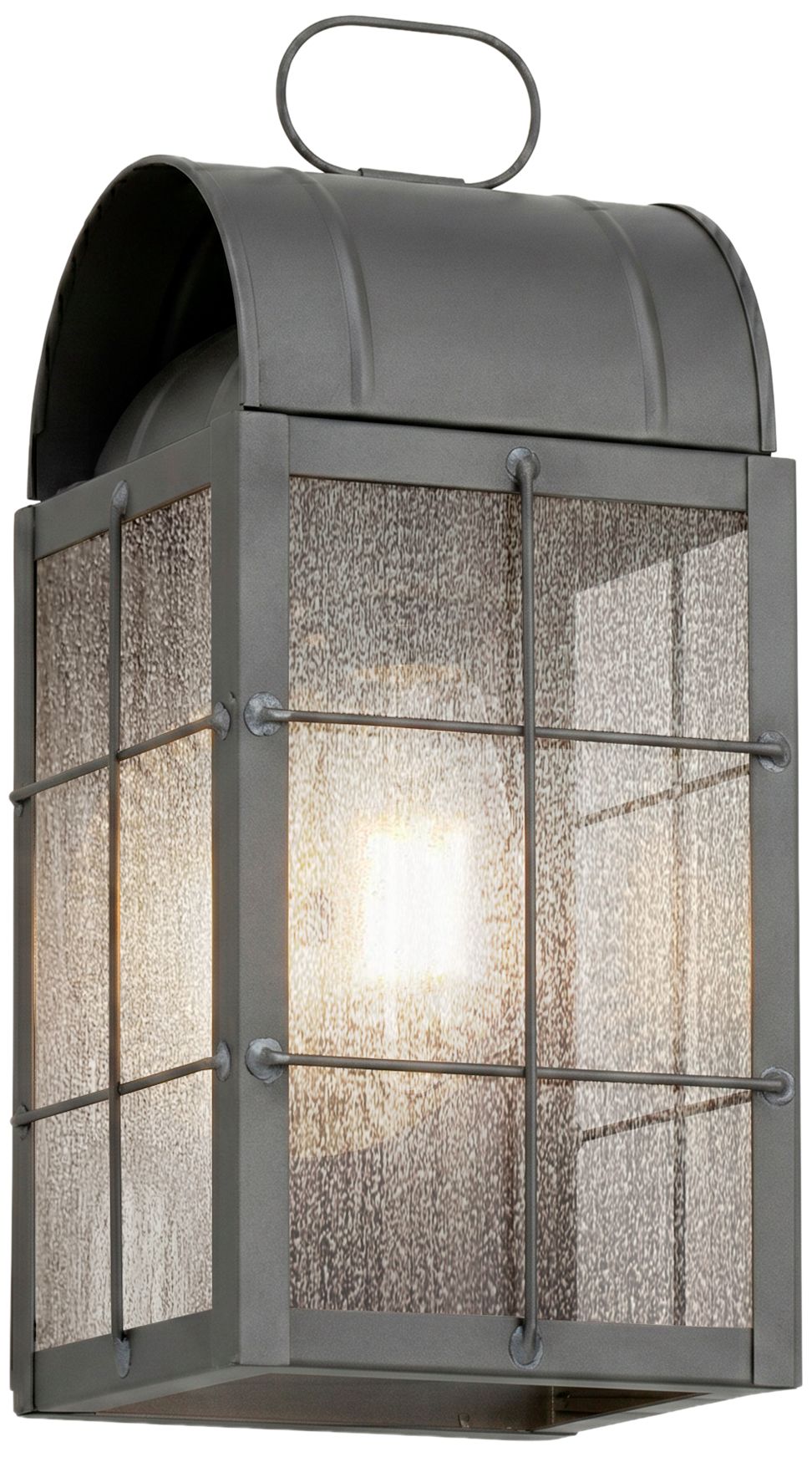 Durham - 1 Light - 13 inch - Gunmetal - Solid Brass - Sconce
