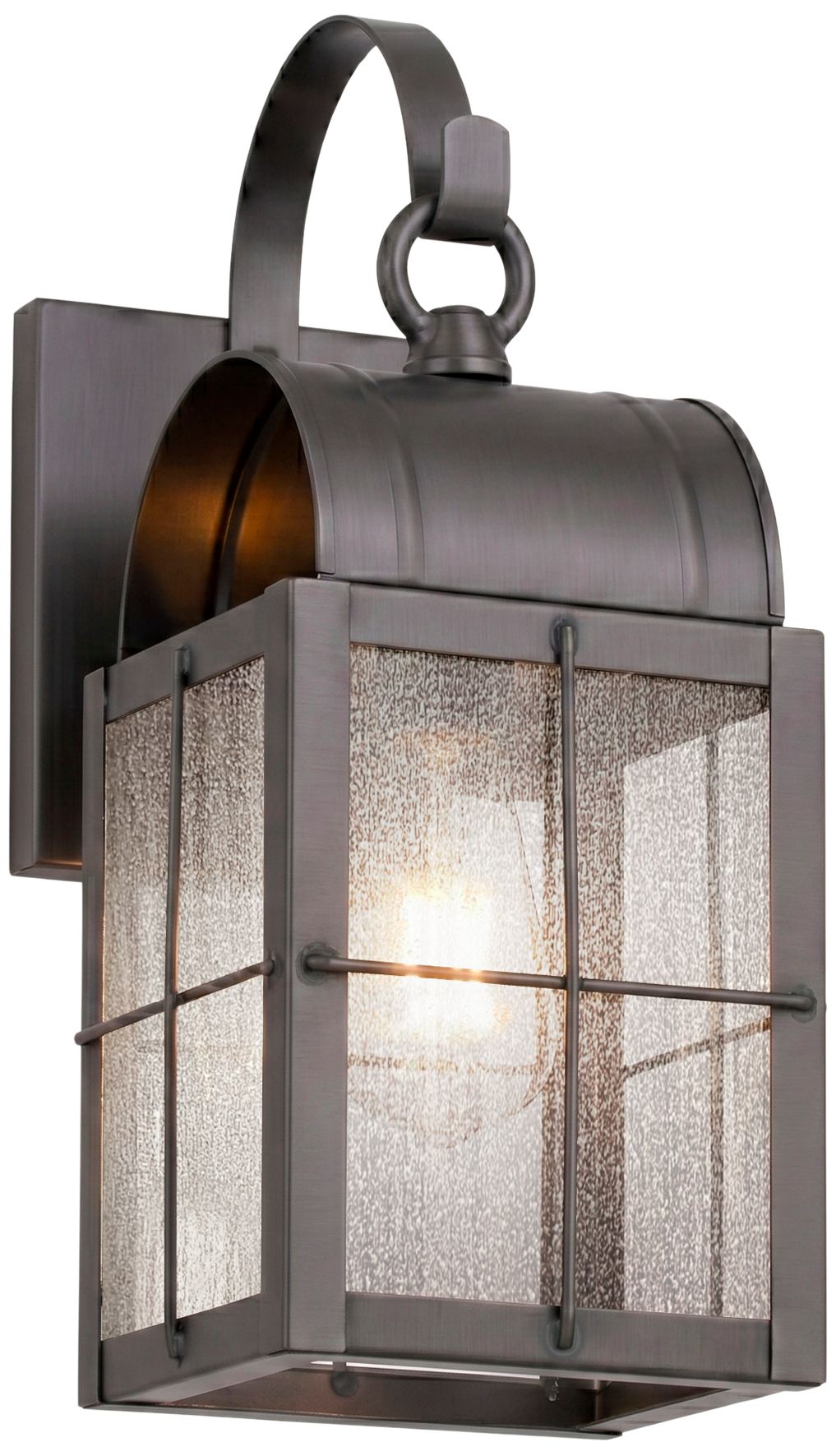 Durham - 1 Light - 13 inch - Gunmetal - Solid Brass - Sconce