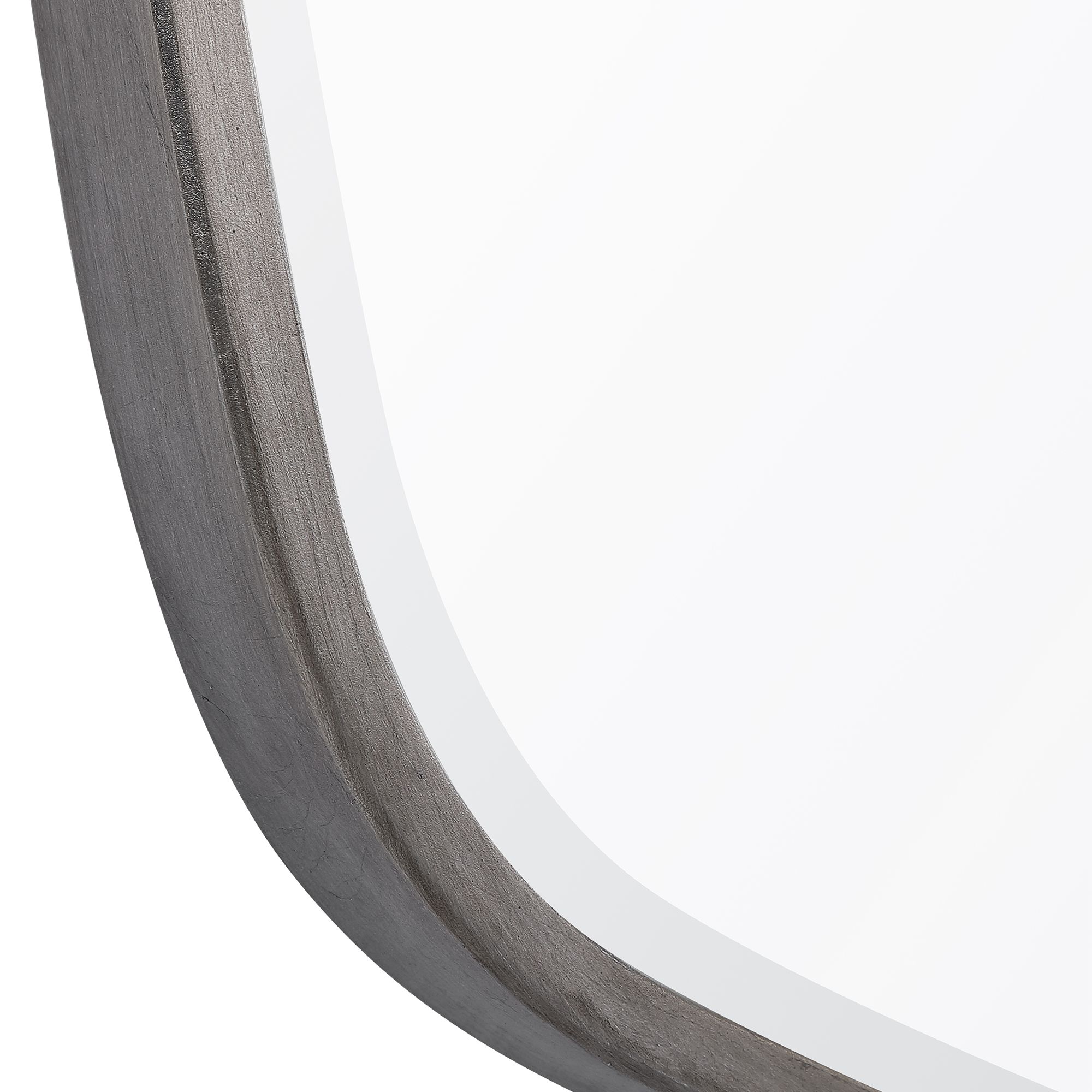Image 6 Duronia Brushed Silver 22 1/4" x 36 1/4" Wall Mirror more views