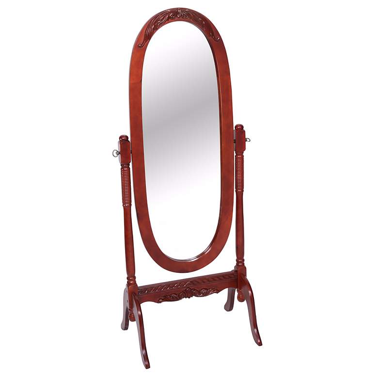 Image 1 Durrington Cheval 59 inch High Floor Mirror