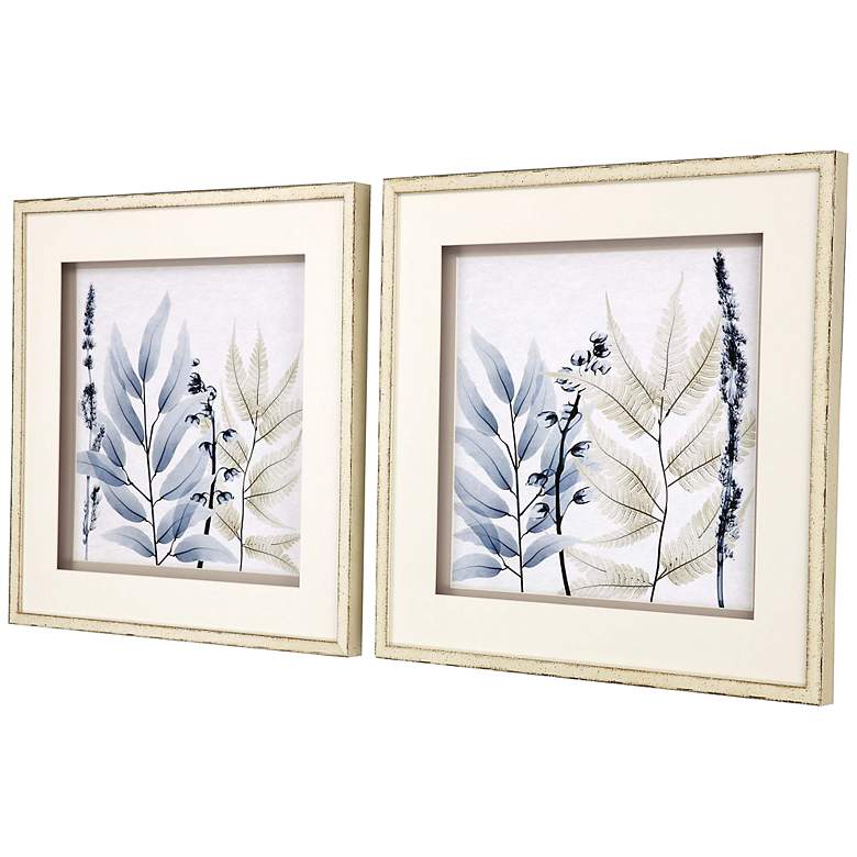 Image 4 Dusk and Dawn 27" Square 2-Piece Giclee Framed Wall Art Set more views