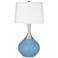 Dusk Blue Spencer Table Lamp