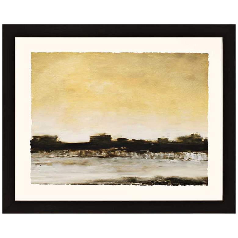Image 1 Dusk V 32 inch Wide Abstract Landscape Wall Art 