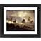 Dusty Roundup Black Frame Giclee 23 1/4" Wide Wall Art
