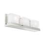 Duval 3 Light Polished Chrome Bath Vanity
