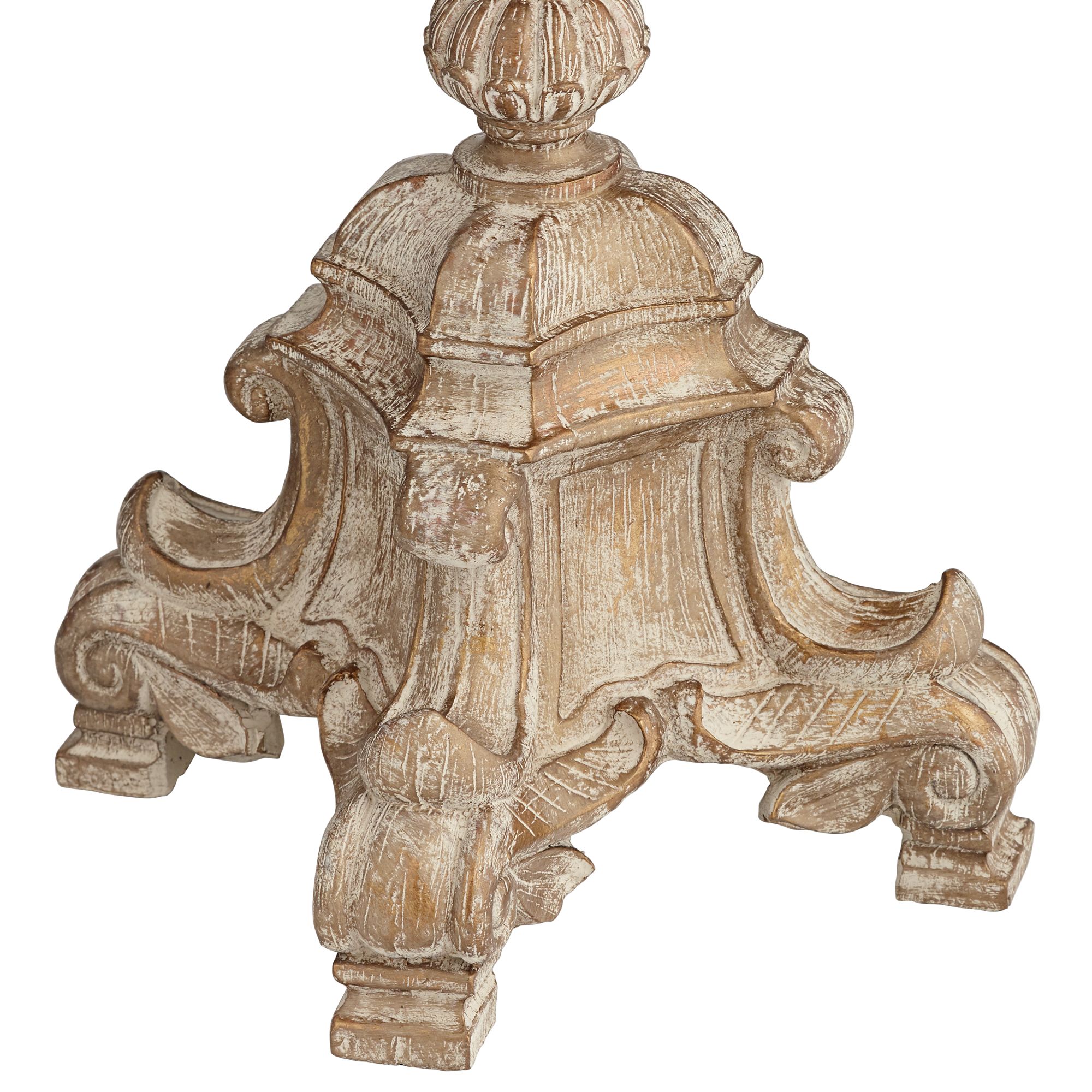 Duval French Crystal Candlestick Floor Lamp 7J447 Lamps Plus