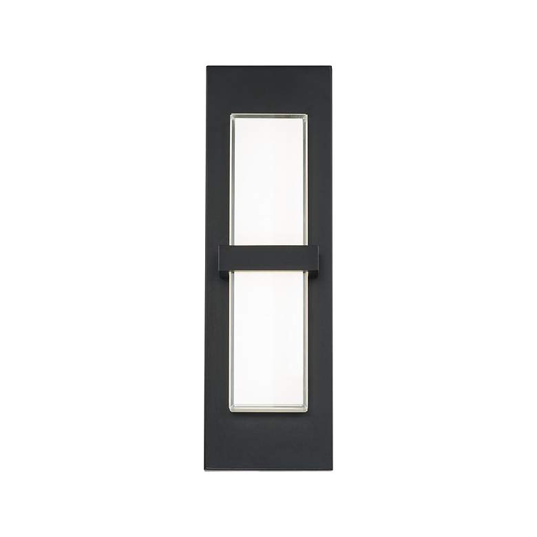 Image 2 dweLED Bandeau 16" High Black LED ADA Outdoor Wall Light more views
